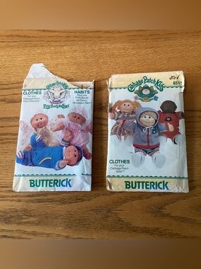 Butterick Cabbage Patch Kids Sewing Pattern Pack